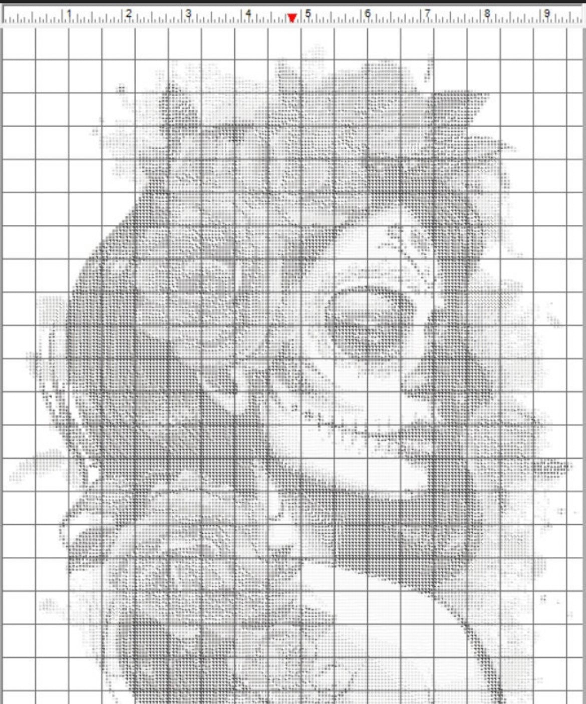 Day of the Dead Pin Up Cross Stitch Pattern