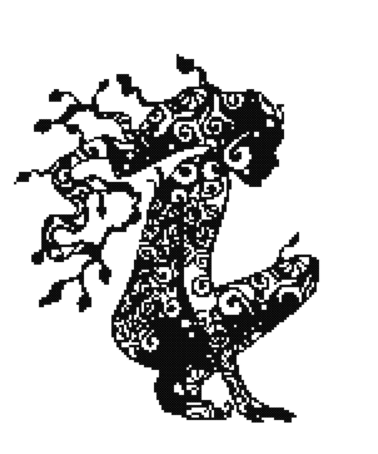 Dryad Manalapan- Cross Stitch Pattern